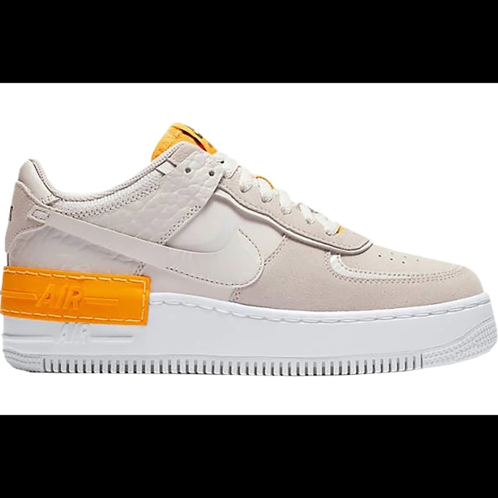 Nike Air Force Shadow Vast Grey Laser Orange